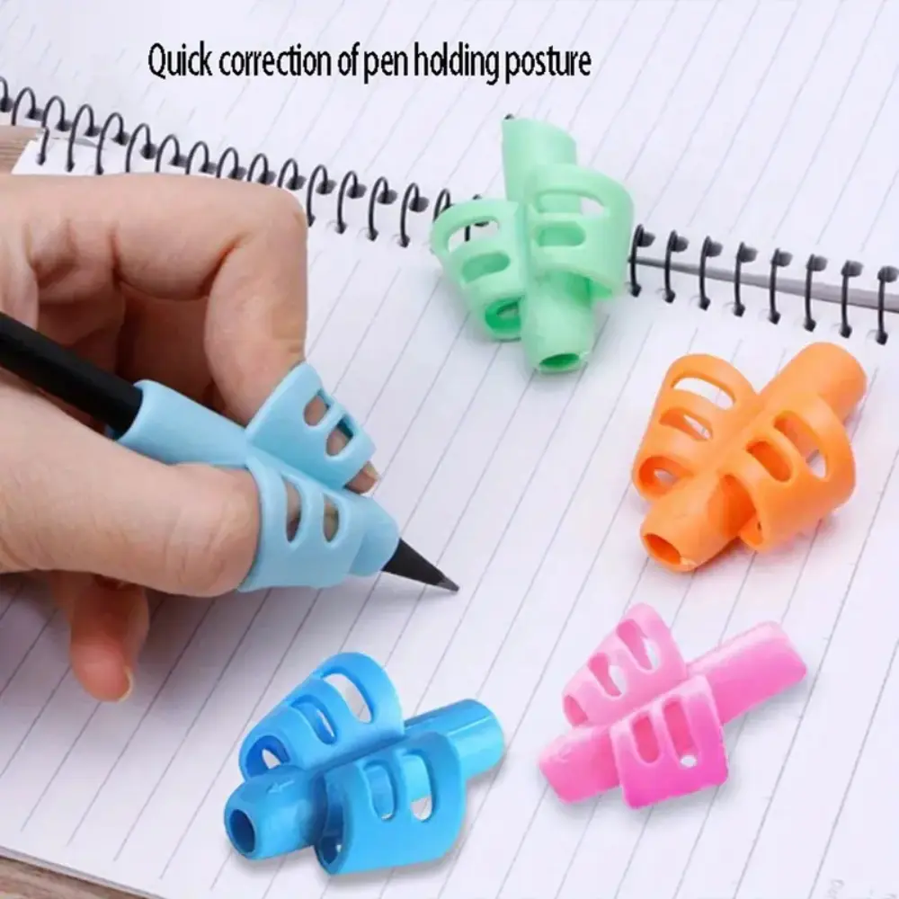 Corrector de postura para sujetar el bolígrafo en colores variados