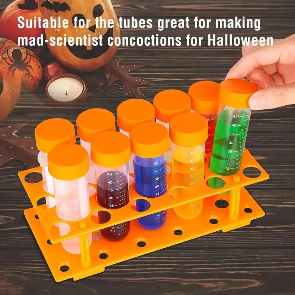KIT DE TUBOS DE ENSAYO GOTEROS PINZAS PARA TRABAJOS DE LABORATORIO - Imagen 10