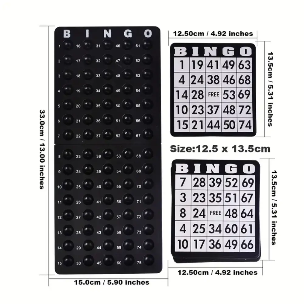 JUEGO DE MESA BINGO DE METAL - Imagen 6