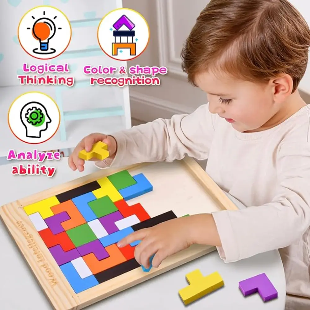 tetris de madera