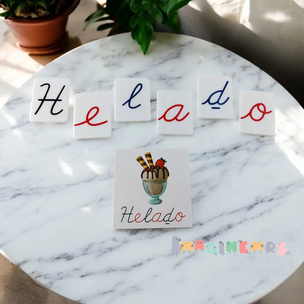 letras cursivas