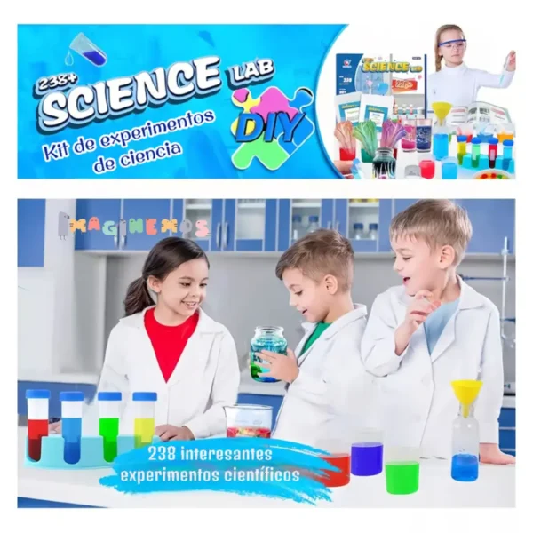 kit de experimentos científicos