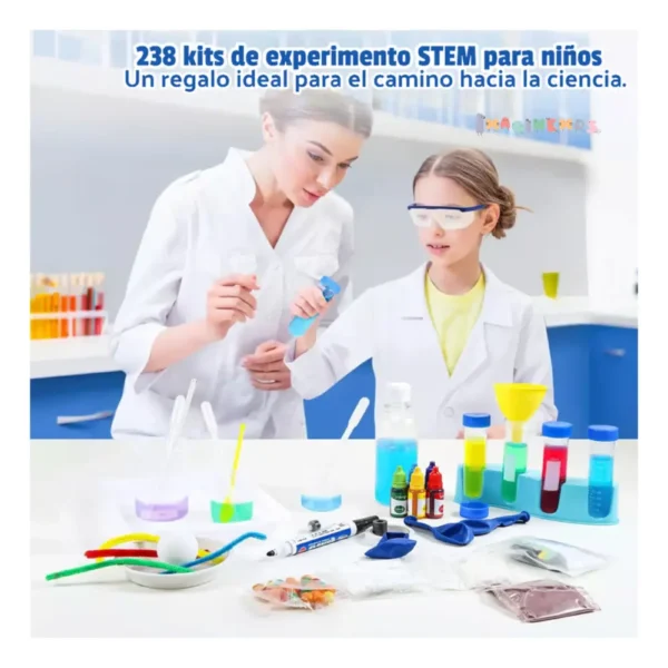 kit de experimentos científicos