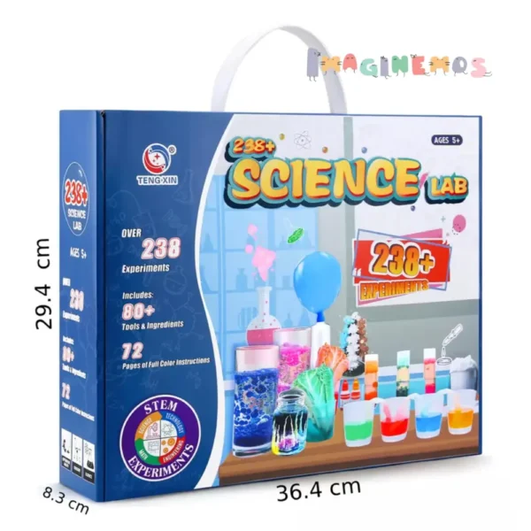 kit de experimentos científicos