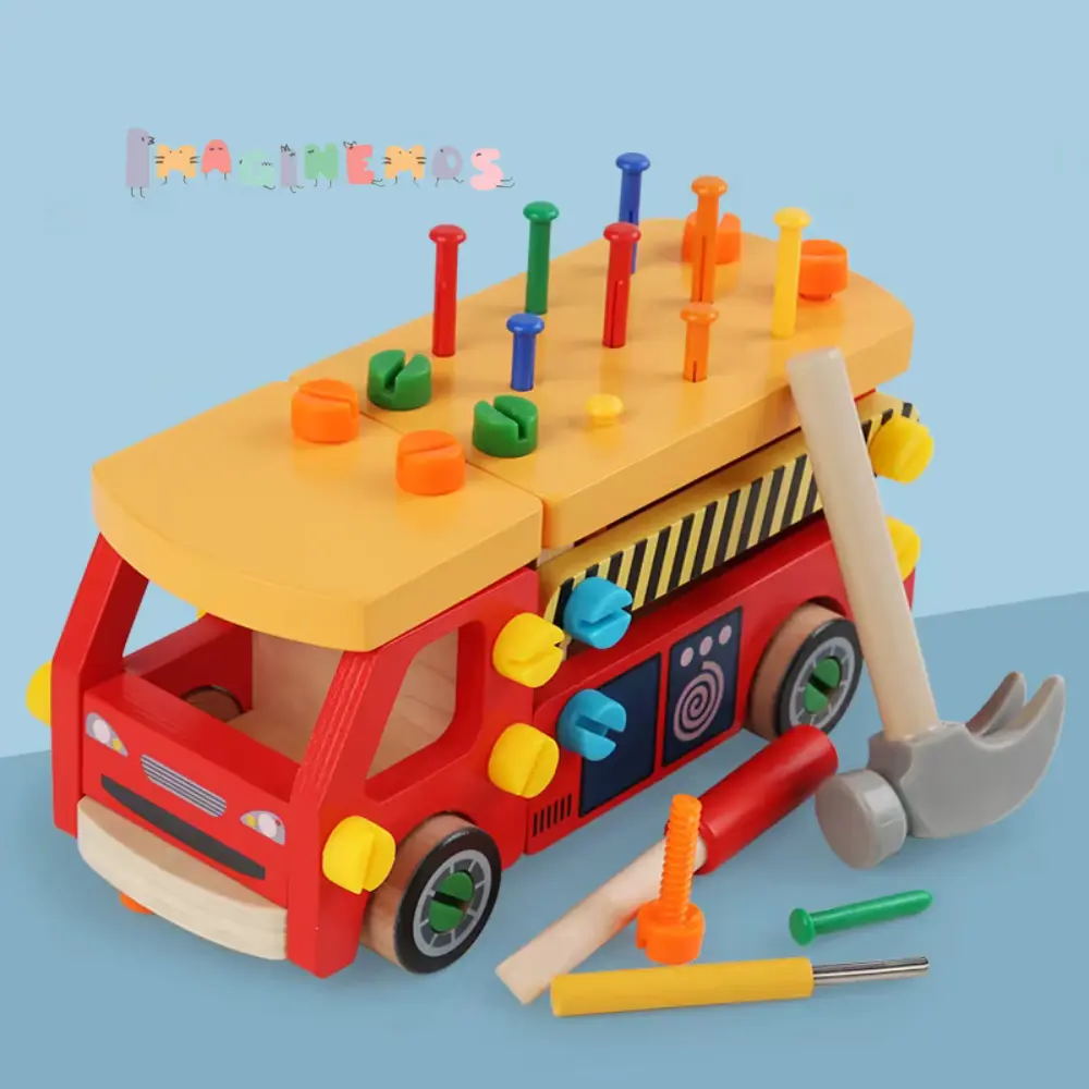 Carro de herramientas para niños